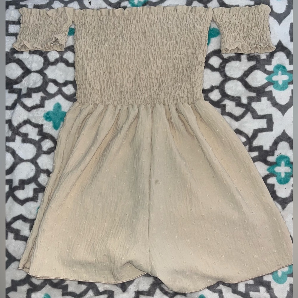 BNWOT off the shoulder romper